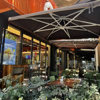 Outside  at OPA in Tirana