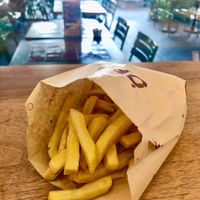Just fries  at OPA in Tirana