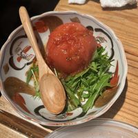 Tomato  at Yakiyasai Isoya in Kyoto