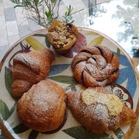 Vegan pastries at Nathalie's Kitchen in North London