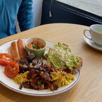 Vegan Breakfast   at Nathalie's Kitchen in North London