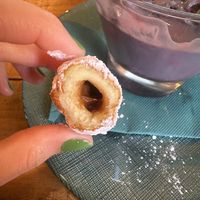 Mini biscoff donut   at Pastan  in Fuengirola