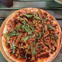 Meaty pizza, buenísimo   at Pastan  in Fuengirola