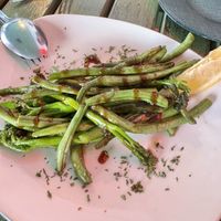 Guarnición de verduras con soja   at Pastan  in Fuengirola