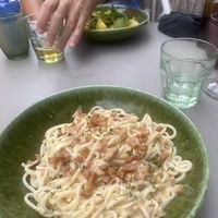 The carbonara  at Pastan  in Fuengirola