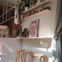 Inside at Lewandi in Warsaw