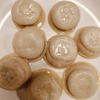 Ravioli piselli, limone e cocco at Gallorosso al Guasco in Ancona
