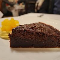 Chocolate cake at Gallorosso al Guasco in Ancona