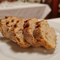 Homemade bread at Gallorosso al Guasco in Ancona