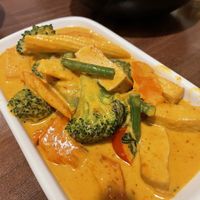 Penang tofu curry  at Mona's  in Weymouth