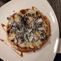 Vanillepudding und Kekse at Creperie Lamara in Hannover