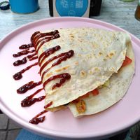 Self created crepe at Creperie Lamara in Hannover