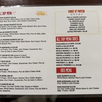 All Day Menu  at OAK - Cancun - T1  in Oakland