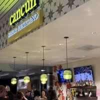 Bar area and sign  at OAK - Cancun - T1  in Oakland