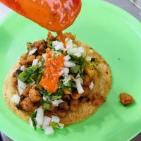   at Deja Vu Taqueria Vegana in Playa Del Carmen