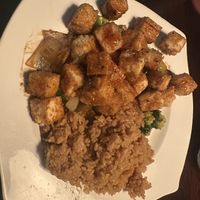 Tofu teriyaki with no egg  at Fusion Sushi in Jacksonville