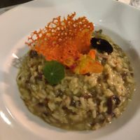 Vegan risotto at La Villa in Nairobi