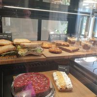 It's not labeled but when you ask the stuff they'll explain what's vegan at Café & Kater in Traunstein
