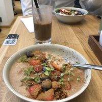Oat bowl  at The Spot in Prague