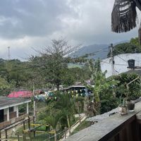 Upstairs view  at Cattleya Fast Food & Souvenirs in Santa Marta