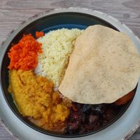 Rice and curry "klassisch" - delicious!!! at SAPHIR in Bamberg