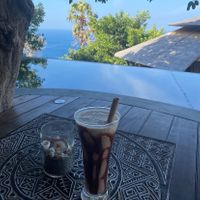 Coconut coffe milkshake  at Villas Bukit Lipah in Karangasem
