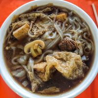 Bak kut teh kuey teow very delicious at My Way Vege Shop in Johor Bahru