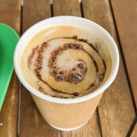 Hot mocha (65 THB)  at Plantable in Chiang Mai