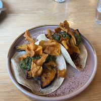 Squash tacos  at Bodega in Edinburgh