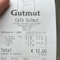 bill  at Gutmut in Linz