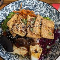 Sichuan tofu bowl at Shiyu in Vienna