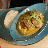 Peanut curry with Sojafilet  at Shiyu in Vienna