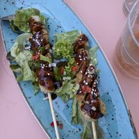 Seitan yakitori at Shiyu in Vienna