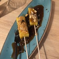 Grilled Rice Cakes  at Shiyu in Vienna