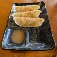 PERFECT gyoza at Menshin MARUYOSHI  - 麺神まるよし 読谷店 in Yomitan