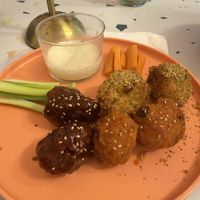     vegan Buffalo Wings   at VEGGIE  in Cancun
