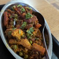 Aloo Gobi at Flavor of India in Needles