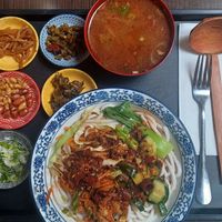 Hot & sour noodles at MOMI Noodle in Victoria