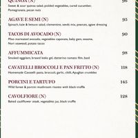 Menu  at Roberto's Doha in Doha