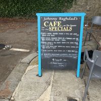   at Johnny Baghdad's Cafe On The Square in Ripon