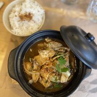 Cassoleta de tofu i bolets  at The Lotus Bistro in Reus