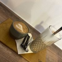 Cappuccino und Latte macchiato mit Hafermilch   at Cafélino in Balingen