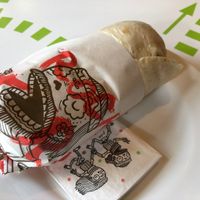 Wrapped burrito  at Dolores Burritos in Berlin