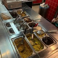 Ingredient bar  at Dolores Burritos in Berlin