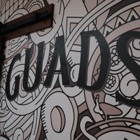 Art inside the building at Guads Tacos & Beer  in Davis