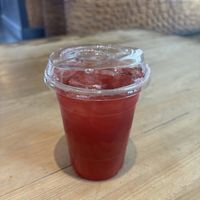 raspberry green tea   at Curia On The Drag Coffee House in Gainesville