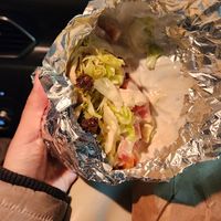 Falafel sandwich at Mamoun's Falafel - East Village in New York City