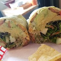 Tempeh BLT with vegan cheese  at DellzVille in Charleston