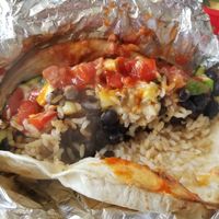 Spicy Garden Tacos. They're huge. at DellzVille in Charleston