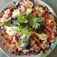 Vegan Nachos at DellzVille in Charleston